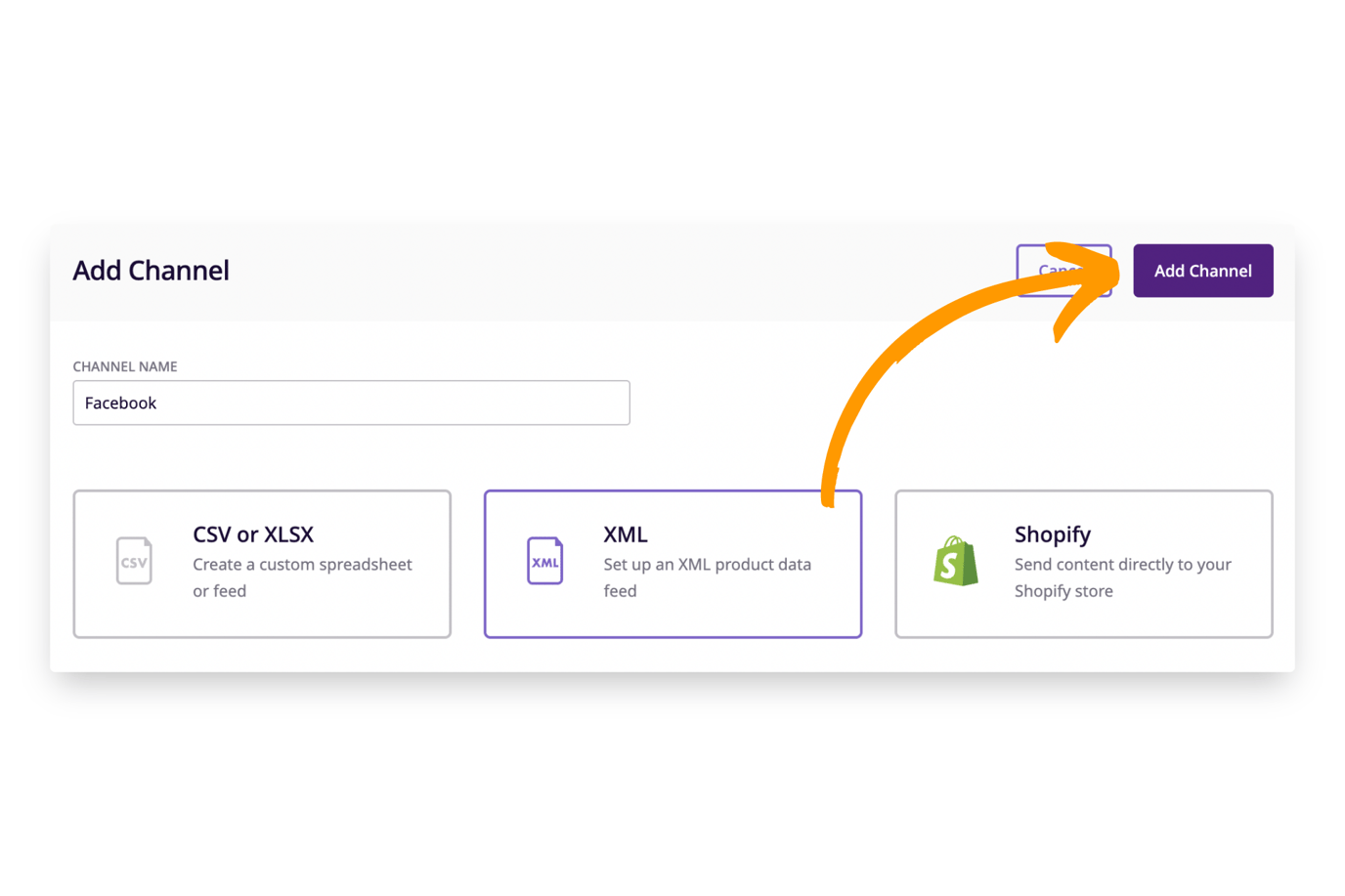 Facebook (Meta) Creating an XML feed for Facebook Catalog Manager